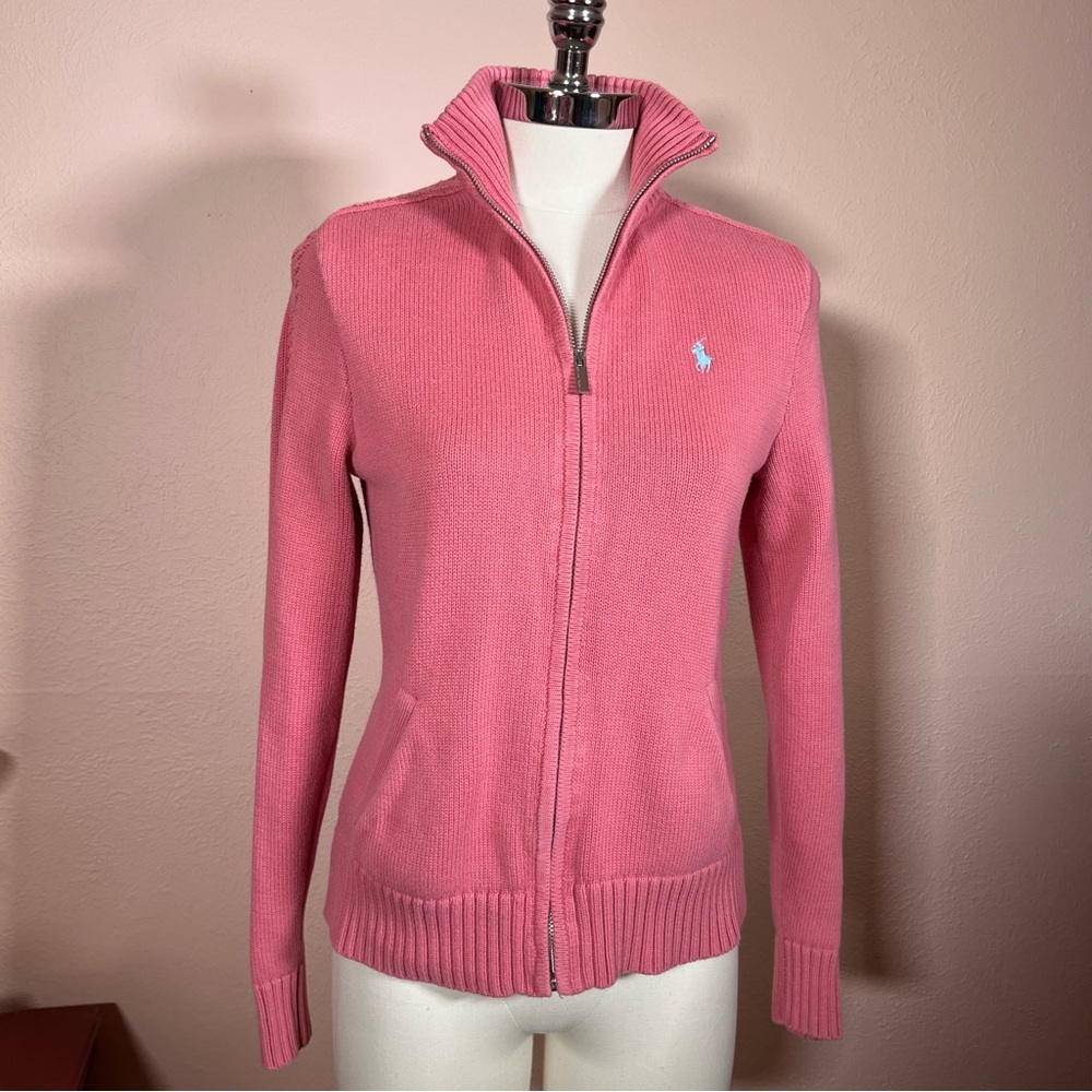 Ralph Lauren Pink Women's Sweater Cardigan